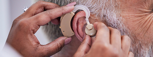 Professional adjusting hearing aid