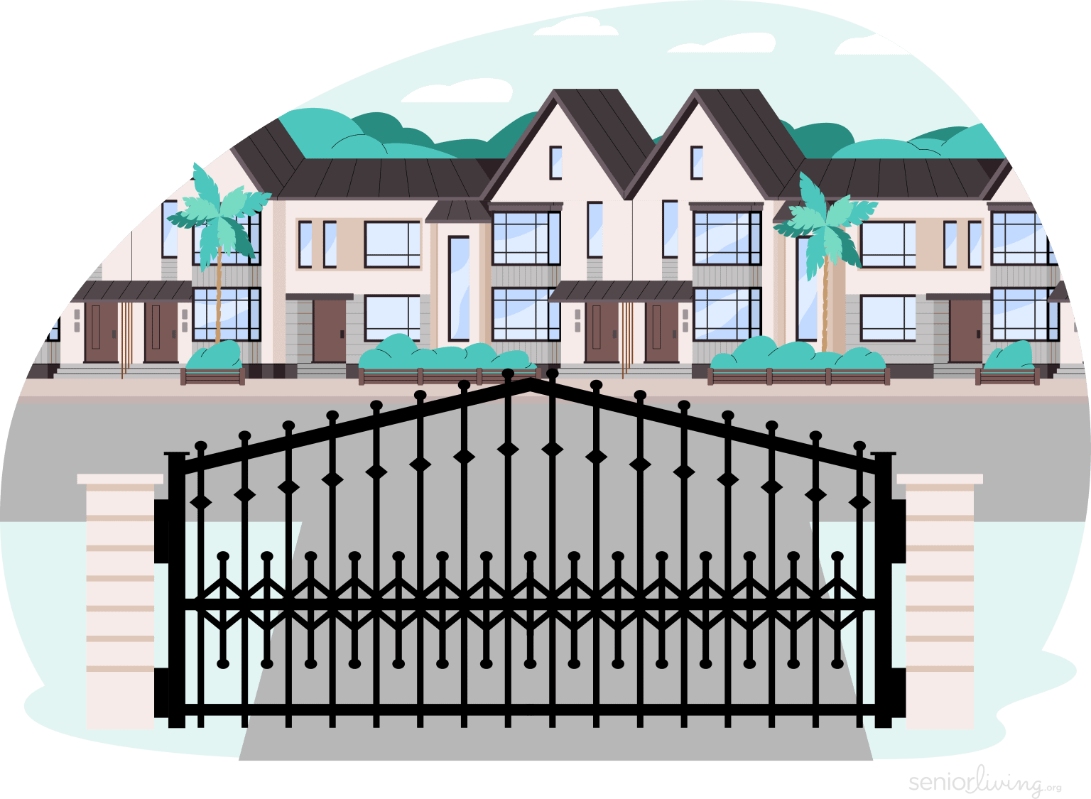 Gated Retirement Communities & Living Communities for Seniors