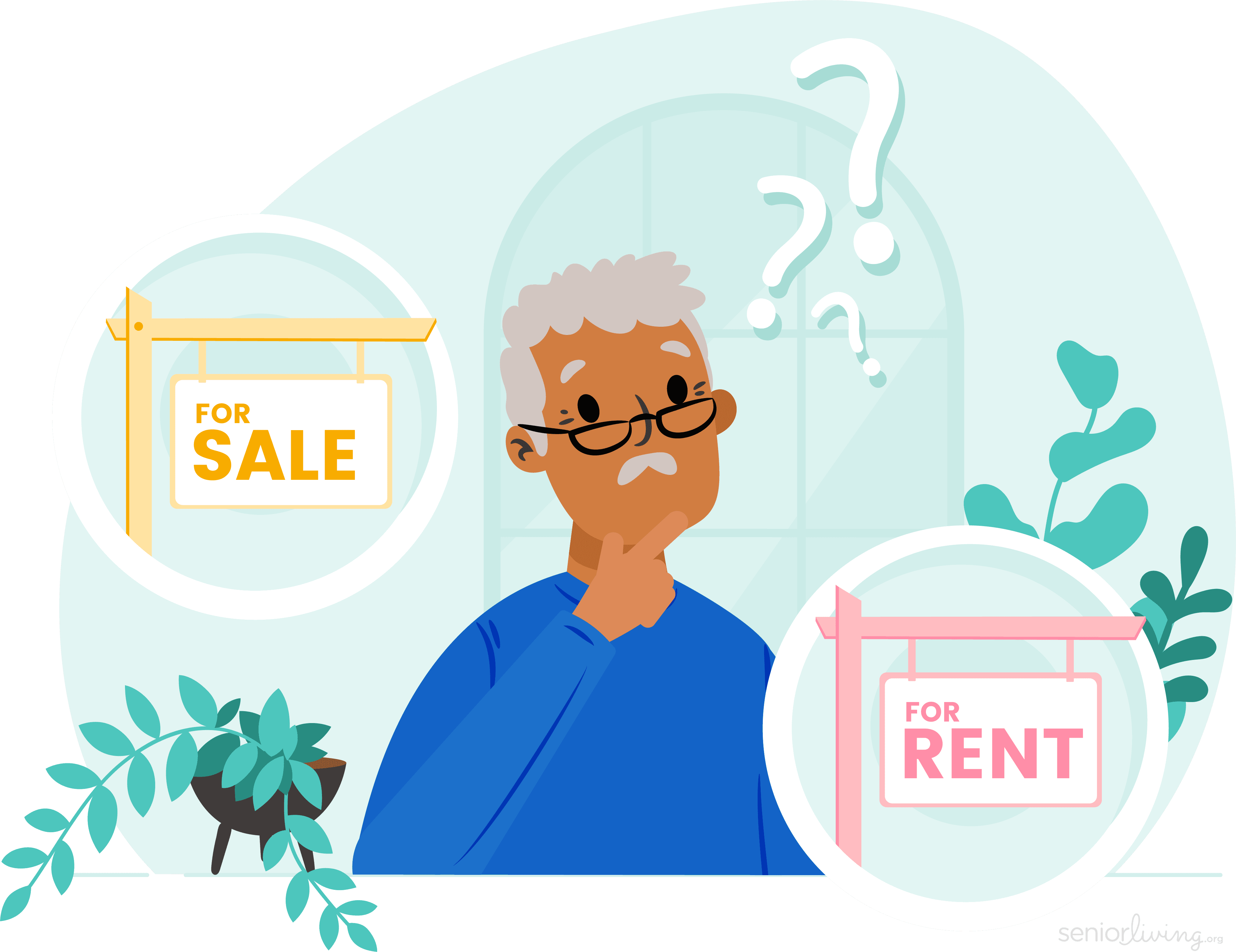 buying vs renting senior townhomes