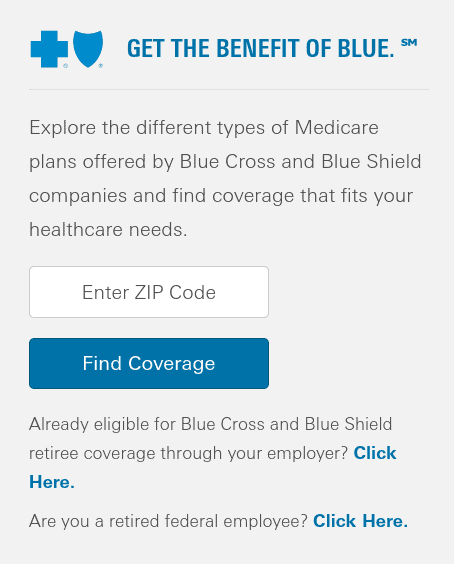 Enter your ZIP code to find BCBS Medigap coverage
