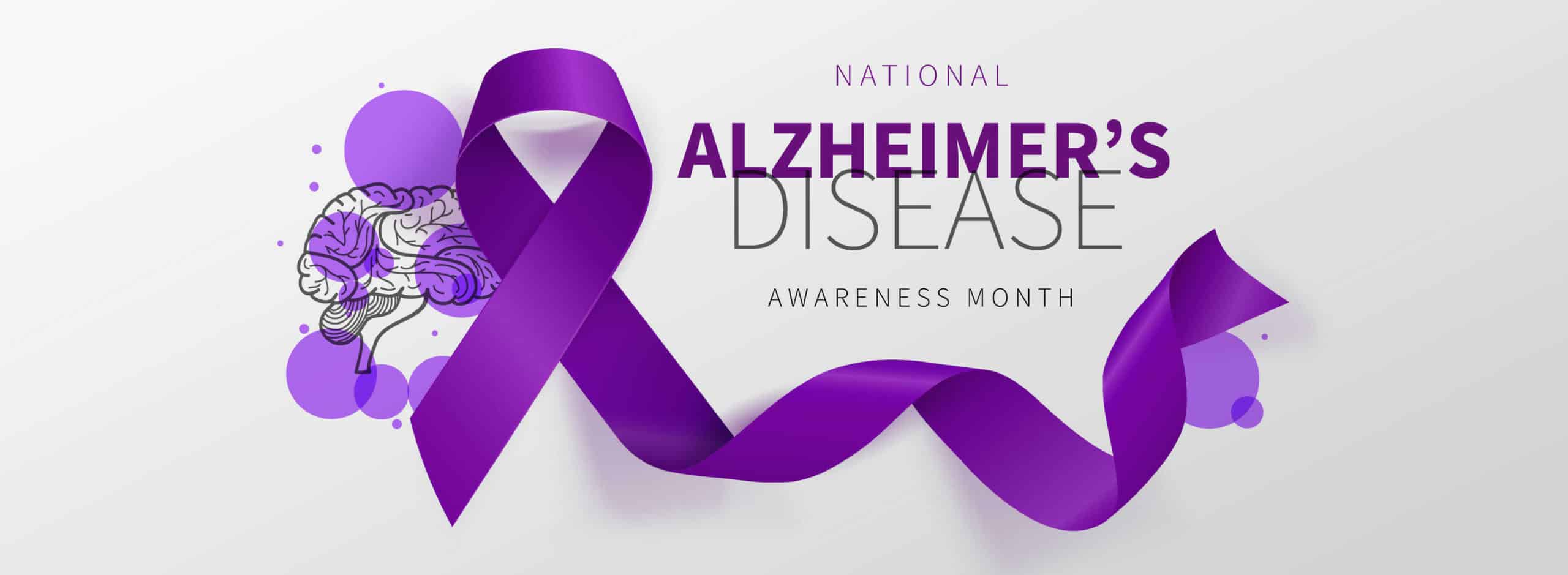 Alzheimer's awareness banner