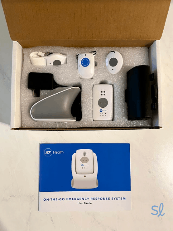 Unboxing my On-The-Go Emergency Response system from ADT Health