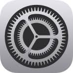 The iPhone Settings icon