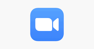 Zoom - Click this app icon on your iPhone