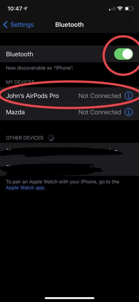 AirPods - Connect your AirPods to your iPhone