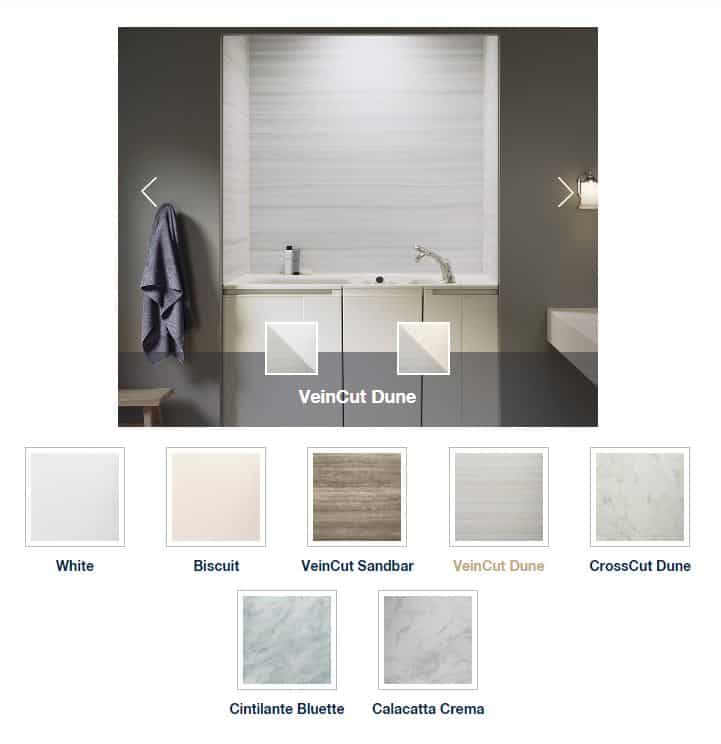 Kohler - Customize your tub with a bath wall