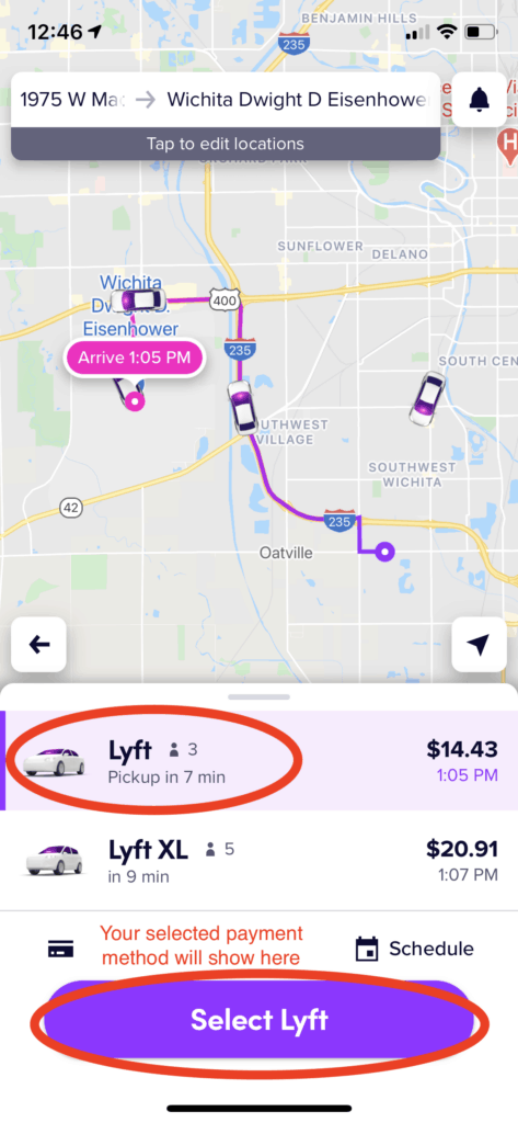 Lyft - Confirm your Lyft ride