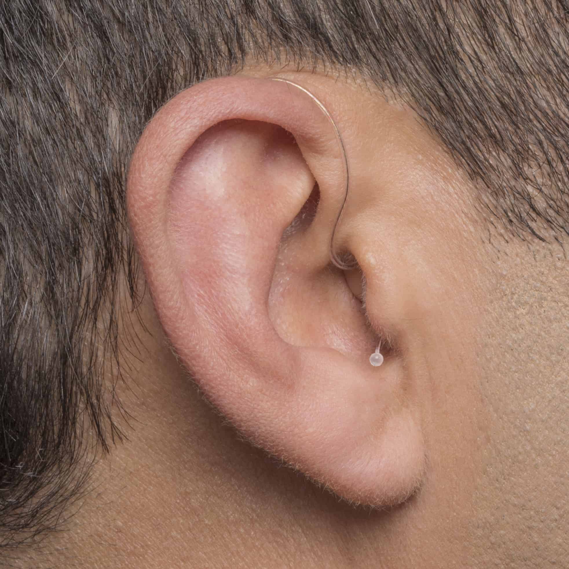Phonak - RIC hearing aids. Photo credit - Phonak