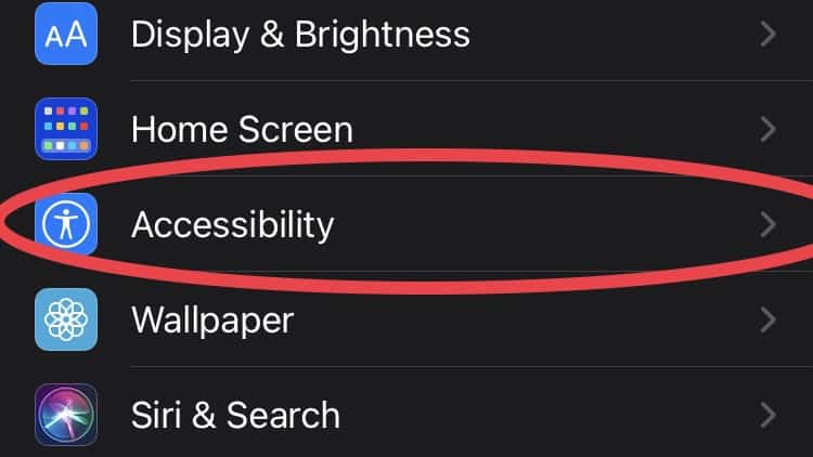 Tap Accessibility