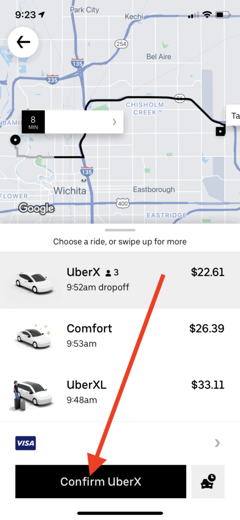 Uber - Confirm your Uber