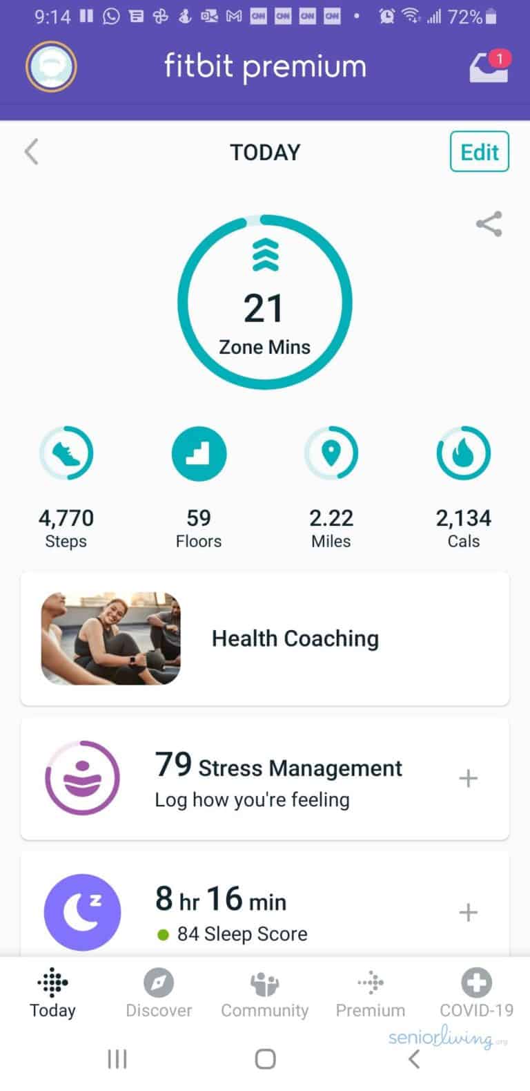 Fitbits for Seniors & Older Adults
