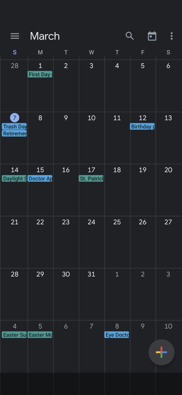 How to Use Google Calendar on Your Phone | SeniorLiving.org