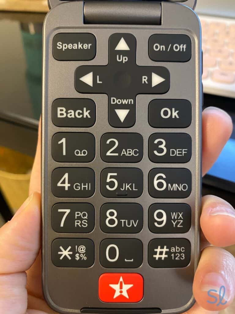 The Lively Flip keypad