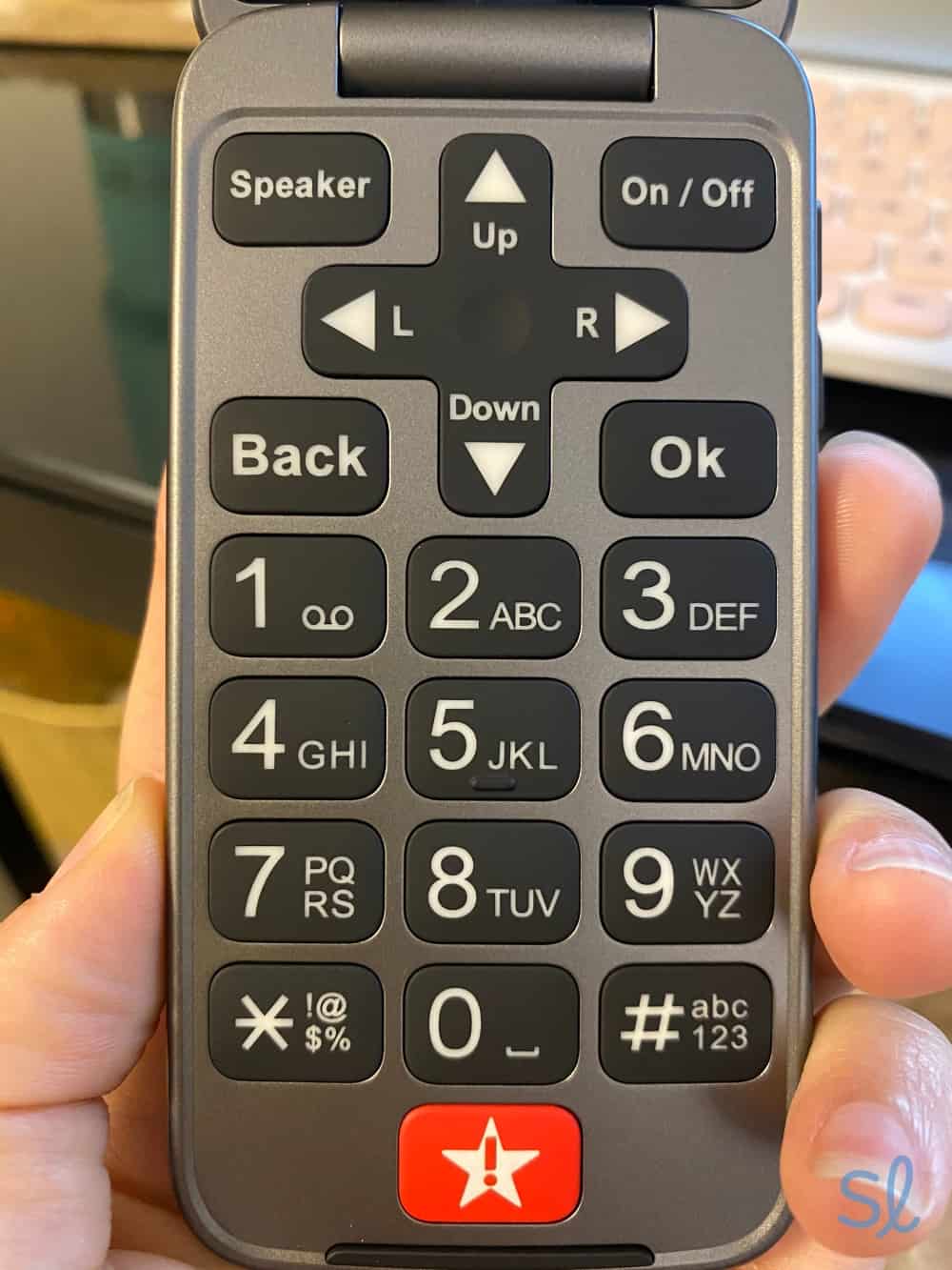 The Lively Flip keypad and Urgent Response button