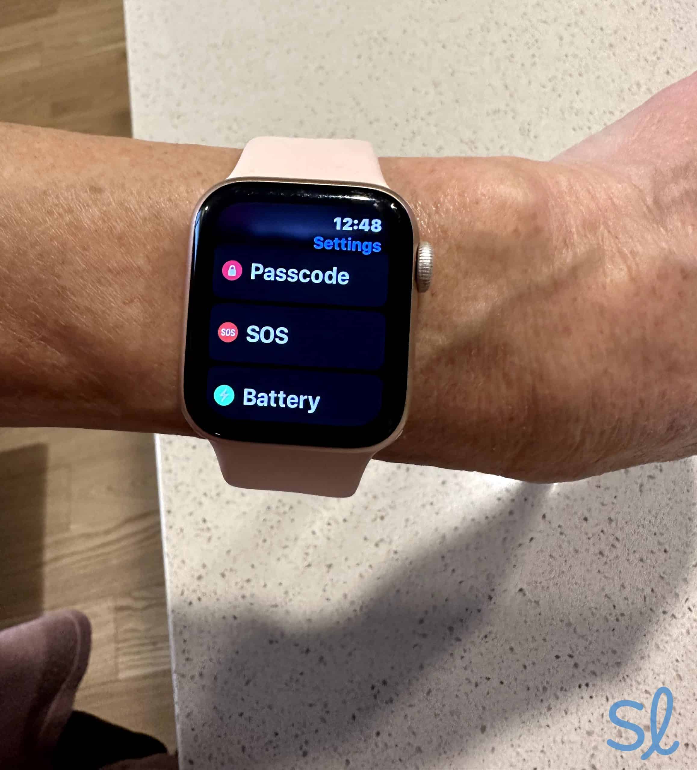 Checking out the Apple Watch SOS feature